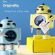 thumbnail image 4 of Reloj despertador Digital Robot inteligente, relojes de escritorio con pantalla de temperatura y modo de repetición, decoración de mesa para dormitorio y hogar, regalo para niños, 4 of 5
