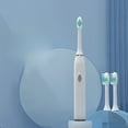 thumbnail image 1 of PRETXORVE Portable Tooth-Brush for Adults with 3 Replacement Head Cleaning Electronic, 1 of 7