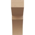 thumbnail image 2 of 10"W x 20"D x 30"H Classic Monterey Rough Cedar Woodgrain TimberThane Corbel, Primed Tan, 2 of 6