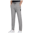thumbnail image 2 of TSHXS Mens Pants Casual Gym Sweatpants Men Men'S Casual Cargo Pants Workout Joggers Stretch Sweatpants Hiking Drawstring Pants With Multi Pockets XXXL, 2 of 8