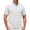 White, variant on hoksml Men's Short Sleeve Collared T-Shirt, Vertical Seam Relaxed Fit Soft Top with Stand Mandarin Collar for Business Golf Daily Outdoor Casual Wear