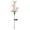 🔥 Pink_New#1203, variant on Solar Garden Lights with LED Fiber Optic Lilys and Hummingbirds Decorative Outdoor Lighting for Lawns Pathways Courtyards Auto On Off Weather Resistant Durable Plastic Multicolored Accent Yard Lamp