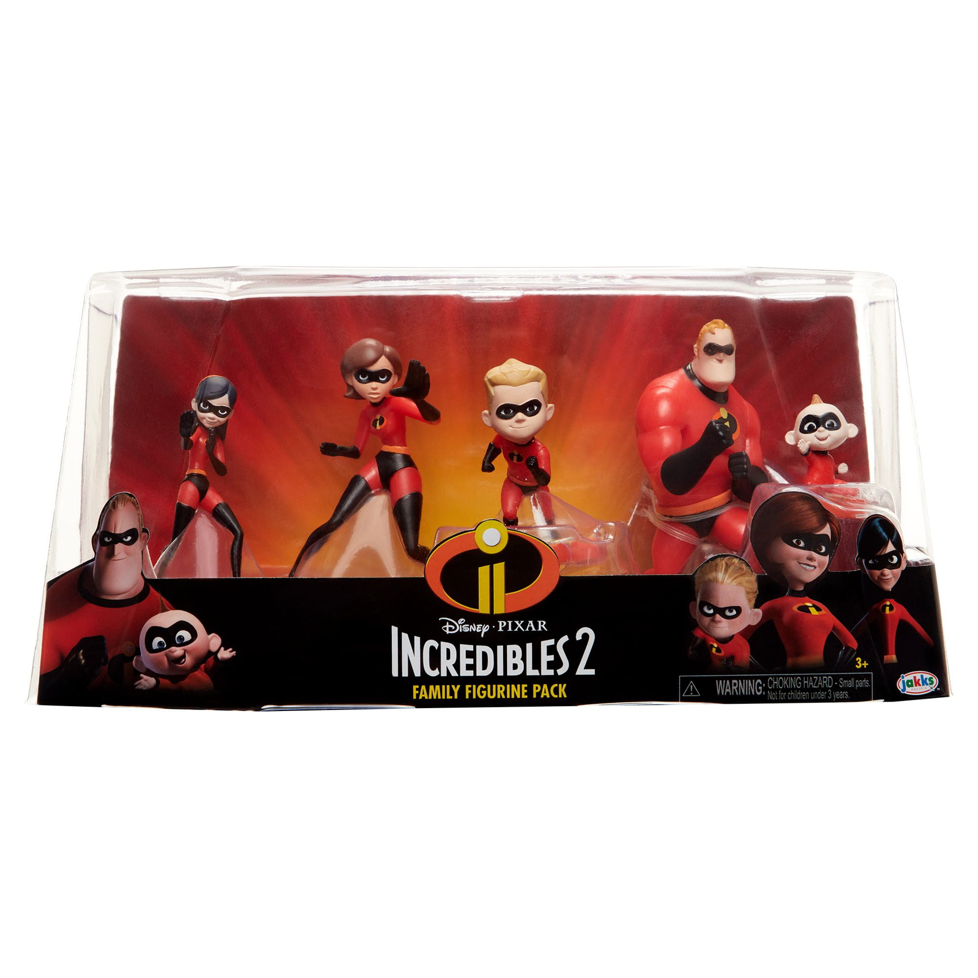 Incredibles 2 family 5 piece family figure set