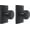 Matte Black, variant on Antique Brass Front Door Lock Set, Antique Entry Door Knobs with Deadbolt Set Exterior Door Knob Door Handles with Key