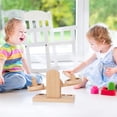 thumbnail image 4 of MasteelfCA 1 Set Wooden Balance Scale Toy Creative Assembled Scale Kids Education Plaything, 4 of 8