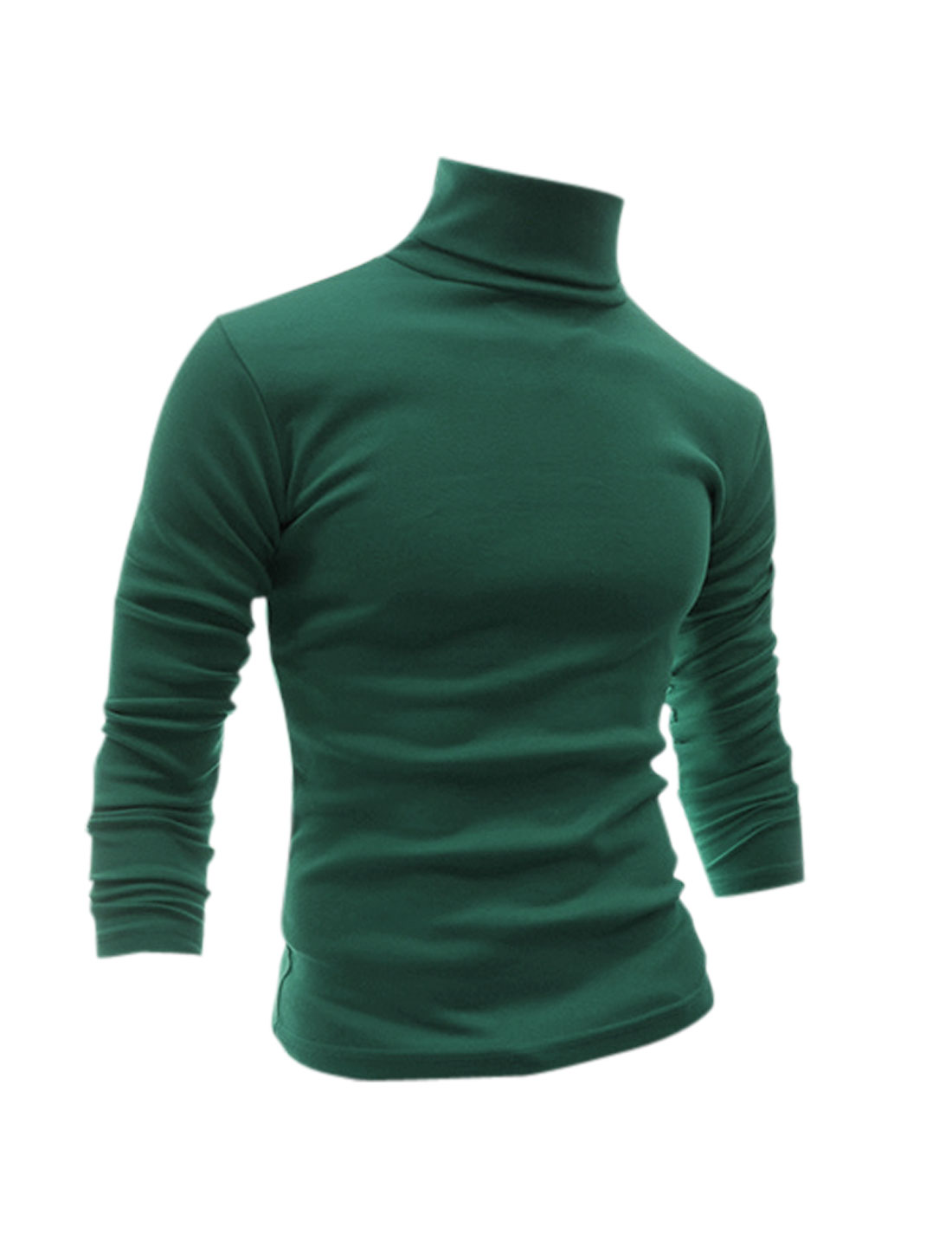 mens dark green turtleneck