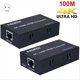thumbnail image 2 of 4K 100M -Compatible Extender Transmitter and Receiver EU PLUG, 2 of 5
