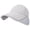 White, variant on Summer Sunscreen Women's Anti -Ultraviolet Rays, Increase The Brimning Hat, Empty Top Peaked Hat, Ponytail Sun Hat