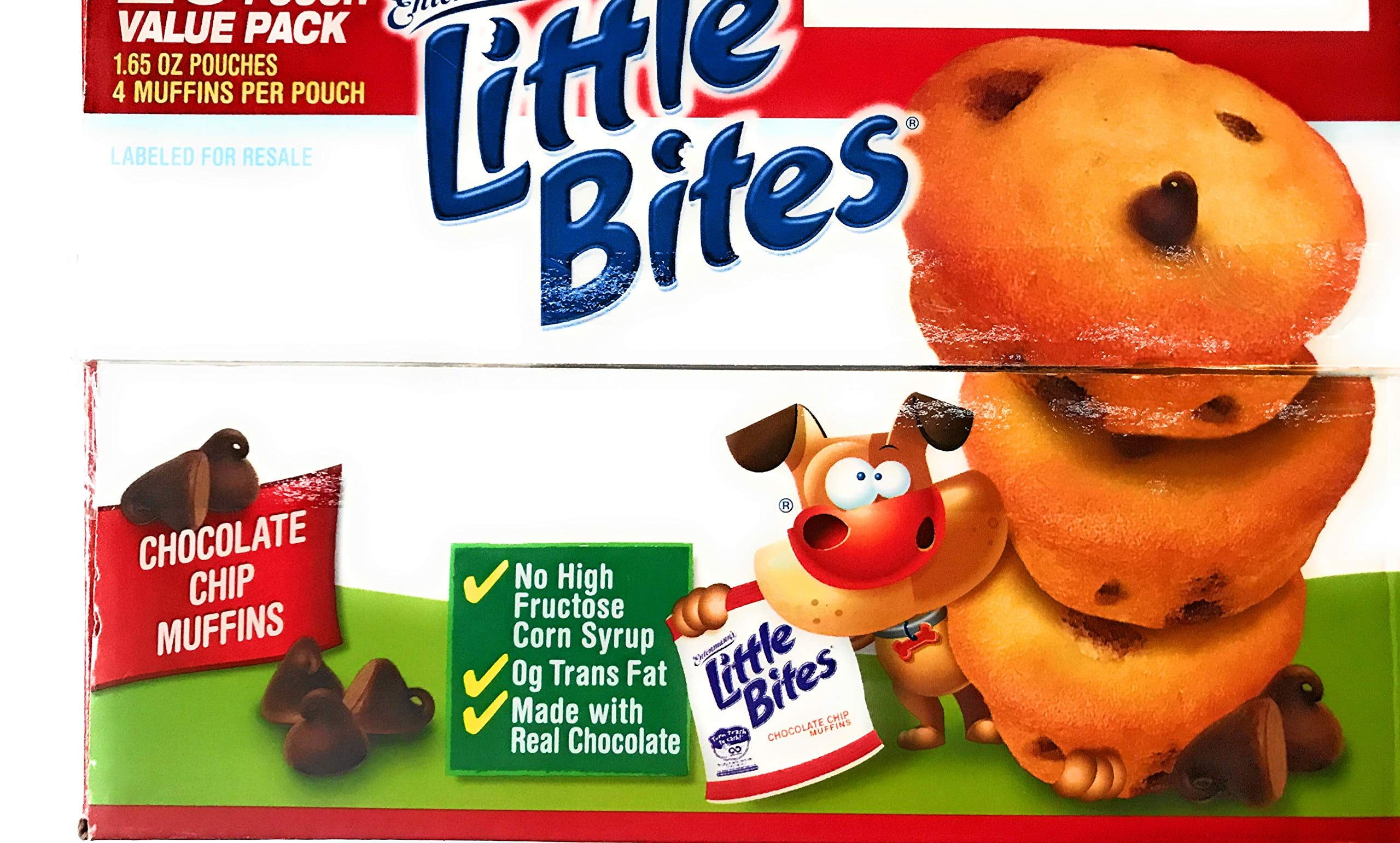 little bites chocolate chip muffins