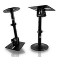 thumbnail image 3 of PYLE PSTNDC31 - Dual Wall / Ceiling Speaker Mounts, Universal Mounting Holder Stands for Speakers, Swivel Adjustable, 3 of 4