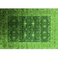 thumbnail image 1 of Ahgly Company Indoor Rectangle Oriental Green Industrial Area Rugs, 8' x 10', 1 of 4