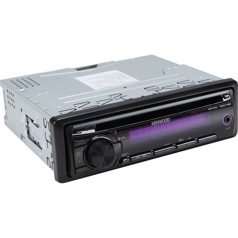 Kenwood KDC152 CD Receiver with MP3/WMA Playback - Walmart.com