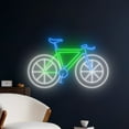 thumbnail image 2 of Handmadetneonsign Mountain Bike Led Light, Biker Neon Sign, Mountain Biking Light, Mountain Bicycle, 2 of 5