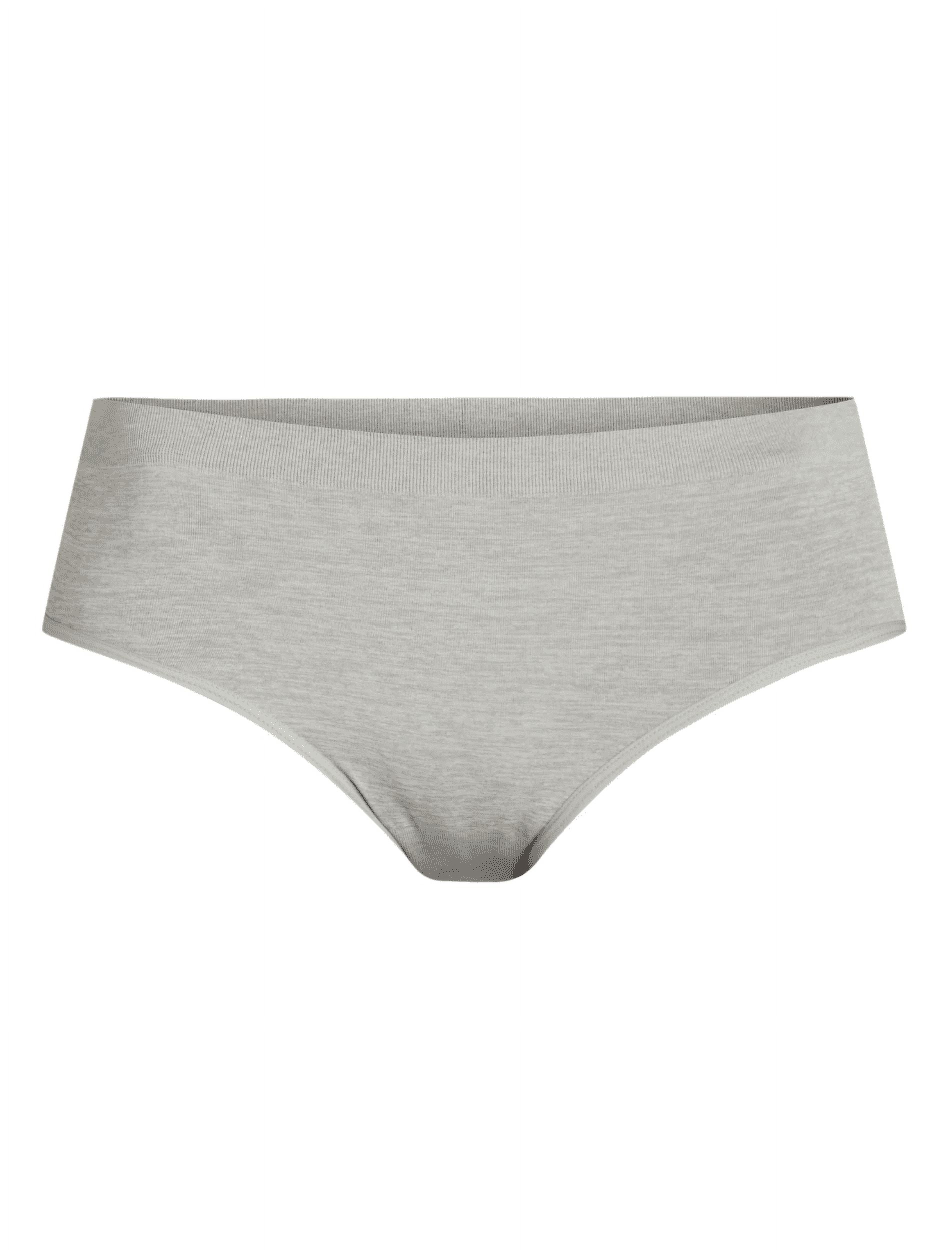 Holiday Time Women's Seamless Hipster Panties, 3-Pack, Sizes S-2XL