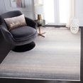 thumbnail image 2 of SAFAVIEH Dream Cirino Striped Area Rug, Grey/Ivory, 6'7" x 6'7" Square, 2 of 10