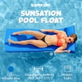 thumbnail image 3 of TRC Recreation Sunsation 1.75" Foam Pool Float Lounger w/ Headrest, 2 Pack, Blue & Yellow, 3 of 12