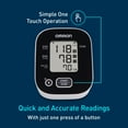 thumbnail image 6 of OMRON 3 Series Upper Arm Blood Pressure Monitor and Arm Cuff for Home Use, 6 of 11