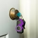 thumbnail image 3 of Llavero Fidget Spinner | Juguete para aliviar la ansiedad y descomprimir el estrés | Spinner giratorio para dedos para concentrarse y relajarse | Plástico y aleación de zinc | Amarillo, morado,, 3 of 5