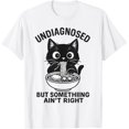 thumbnail image 1 of Undiagnosed But Something Aint Right Funny Cat Ramen Camiseta, 1 of 2