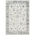 thumbnail image 2 of BERTHMEER 5'x7' Area Rugs for Living Room Bedroom Dining Room Farmhouse Vintage Oriental Rugs Machine Washable non-slip Rugs Carpets,Blue White, 2 of 6