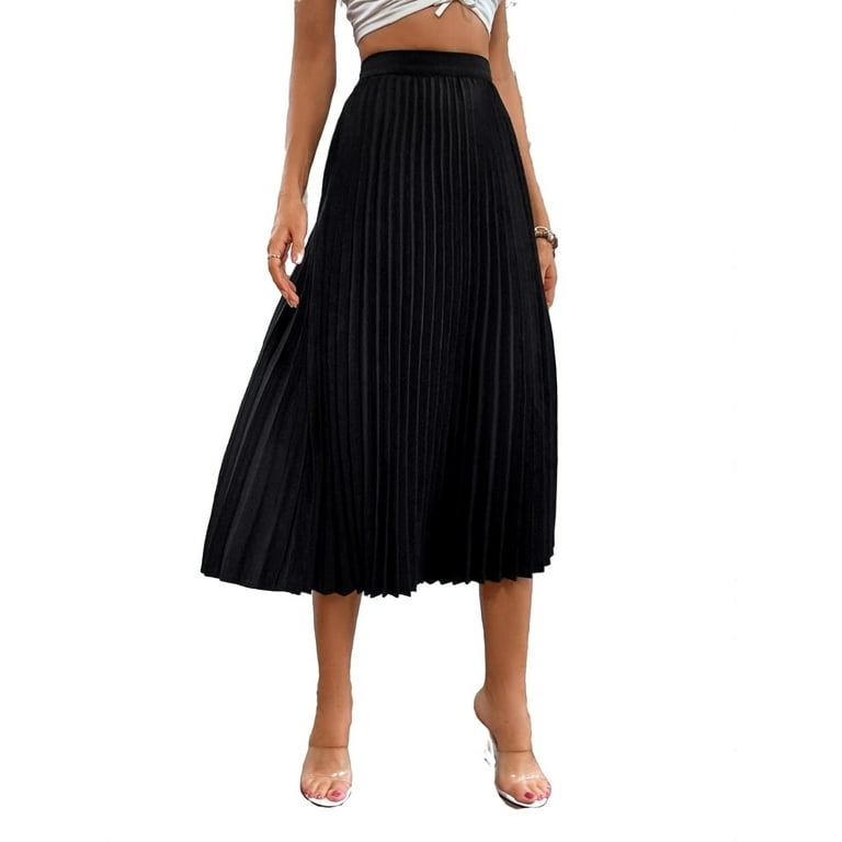 Black clearance skirt walmart