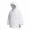 White, variant on Mens Lightweight Jacket Full Zip Hooded Athletic Jacket Unlined Quick-Drying Waterproof Coat for Cycling Outdoor Size 3XL White