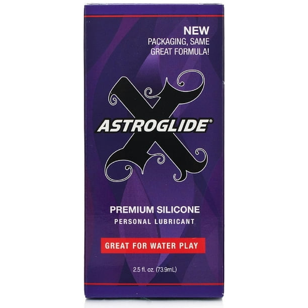 Astroglide X Premium Silicone Personal Lubricant 2.50 oz (Pack of 3