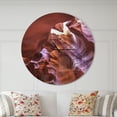 thumbnail image 2 of Designart « Lumière dans un Canyon d'Antilopes » Horloge Murale Moderne, 2 of 2