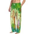 thumbnail image 2 of Balery Men'S African Animals In The Jungle Pants,Sleepwear Pants,Pajama Pants,Pj Bottoms Drawstring And Pockets-Xx-Large, 2 of 9
