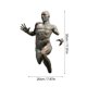 thumbnail image 4 of Escultura Decoración De Pared Figura En Forma De Cuerpo Hogar Restaurante Bar Diseño De Escena Resina Diy Adorno Colgante Paredes Adorno Colgante Yuarrent VI012580-01, 4 of 6