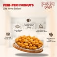 thumbnail image 4 of Peppy Pops Peri Peri Flavored Foxnuts 2 oz (57 gm) – Spicy, Tangy & Crunchy Roasted Makhana Snack, Gluten-Free Healthy Snack for Travel, Office & Gaming By Pride of India, 4 of 8