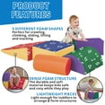 thumbnail image 5 of ECR4Kids SoftZone Climb and Crawl Foam Play Set for Toddlers (5-Piece), 5 of 7