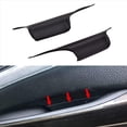 thumbnail image 2 of 4x for - 7 Series F02 2008-2014 Door Pull Handle Covers, Rear Door Handle Carrier Trim Cover Kit, Left+Right Rear,2 x Rear left handle cover 2 x Rear right handle cover,Black, 2 of 5
