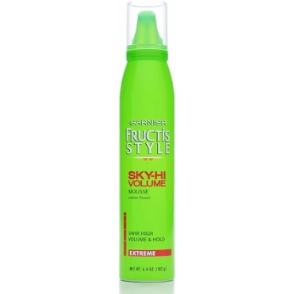 Garnier Fructis Style SkyHi Volume Mousse, Extreme Hold 6.40 oz (Pack