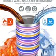 thumbnail image 3 of Modern 30oz Handheld Travel Tumbler with Handle – Double Wall Stainless Steel Insulated Cup, Flip Straw Lid, Leak-Proof & BPA-Free for Hot and Cold Drinks – Durable Coffee & Juice Mug White, 3 of 7