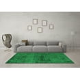 thumbnail image 3 of Ahgly Company Indoor Square Persian Green Bohemian Area Rugs, 3' Square, 3 of 4