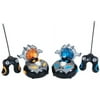 Kid Galaxy Remote Control Bump 'n Chuck Bumper Cars. RC Toy Game. 2 Radio Control Vehicles