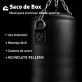 thumbnail image 2 of Saco de Box 1,20 m Bluelander, Costal de Boxeo, Negro, 2 of 7