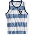 thumbnail image 1 of Aeropostale - Camiseta sin mangas para hombre Aero 87 Stripe, azul, grande, 1 of 1