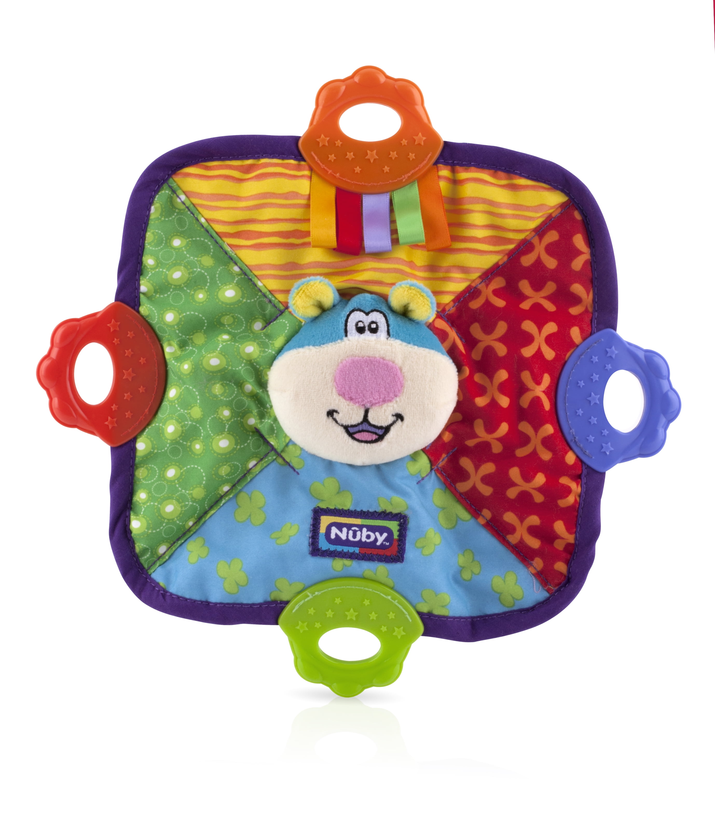 nuby teething blankie