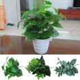 thumbnail image 1 of Shenmeida 3Pcs Artificial Plants Fake Greenery Arrangement Leaf for Garden Wedding Home Outdoors Decorations, 1 of 7