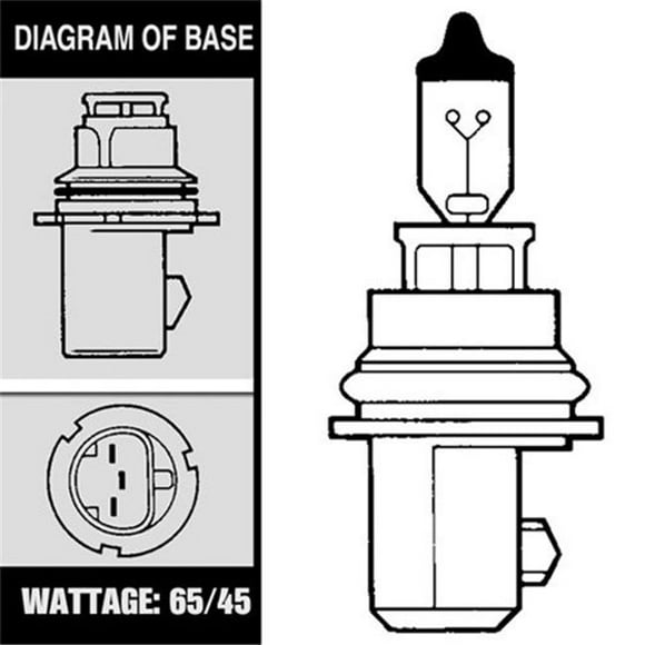 Spi-Sport Part 01-179 65-45W Standard Halogen Bulb