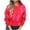 Red, variant on Bixock Women Fall and Winter Top,Women Sweater,Women's Fashion Round Neck Long Sleeved Bow Print Pullover Knitted Sweater