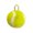 Green, variant on Cute Little Tennis Plush Pendant Plush Ball Bag School Bag Pendant Decoration