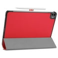 thumbnail image 2 of PANDACO Red Leather Folio Case with Smart Cover for iPad Pro 13-inch (2024), 2 of 4
