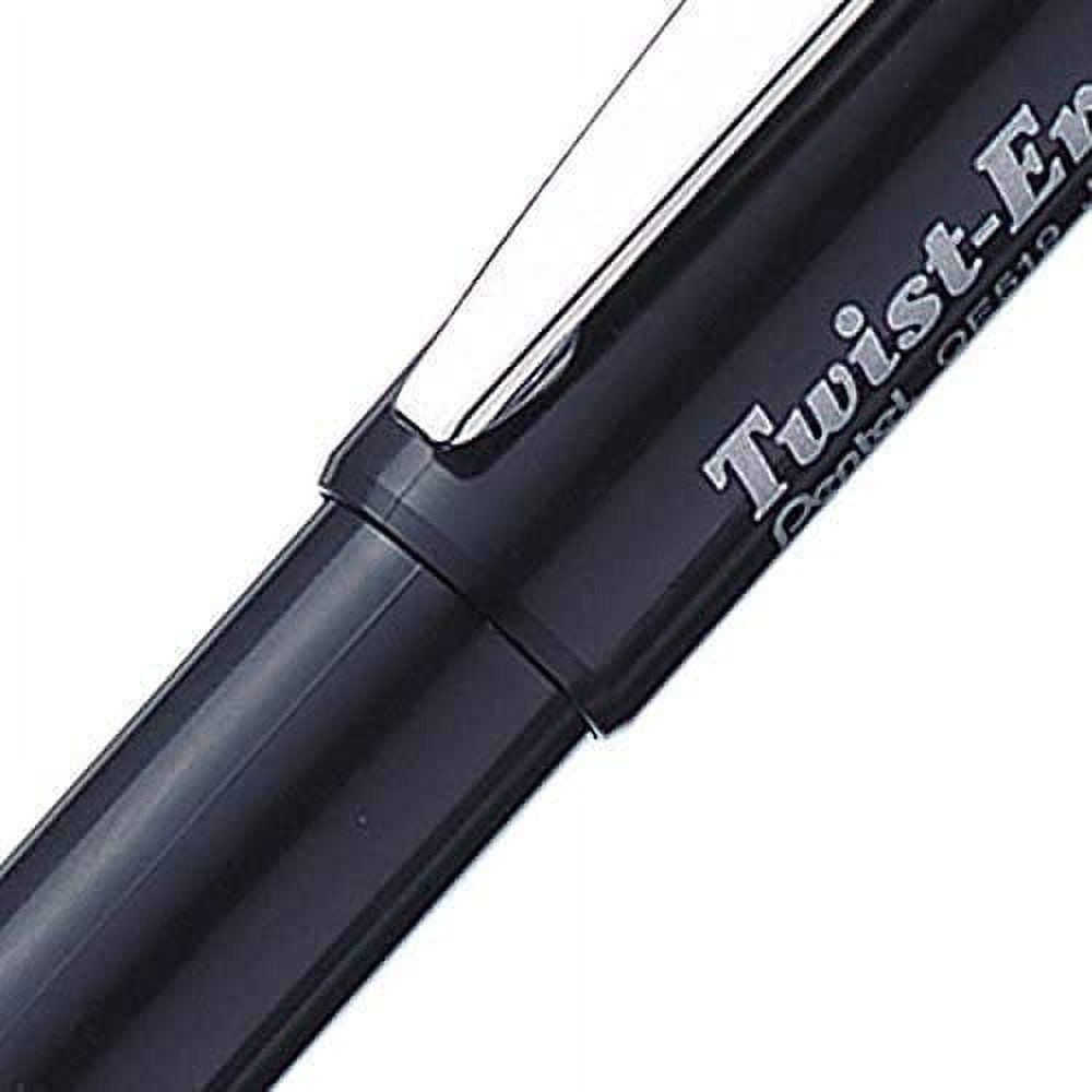 Pentel Mechanical Pencil Twist-erase III - 0.7 MM - 3 Pack - Black Barrels