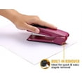 thumbnail image 5 of Bostitch Ascend Desktop Stapler with Built-In Staple Remover, Magenta, 5 of 7