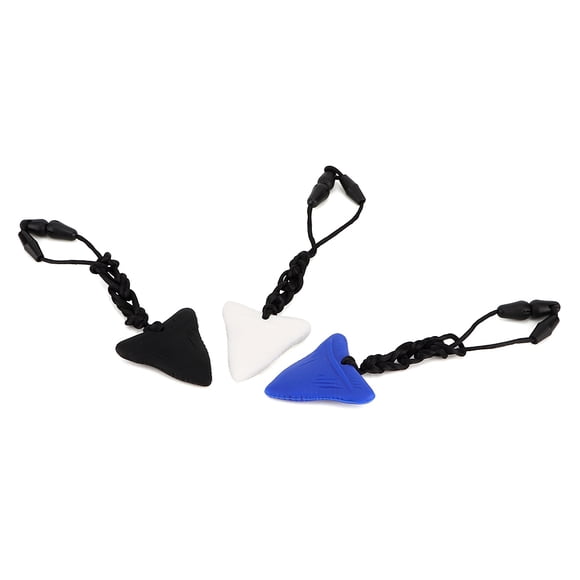 Collar para masticar BuyWeekMX tiburón silicona 3 piezas autismo