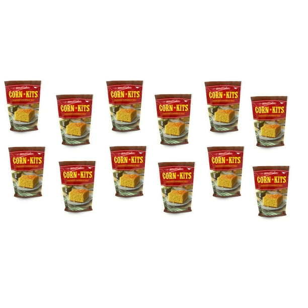 Morrison's Corn Kits Prepared Cornbread Mix 12 bags 6oz bags