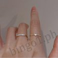 thumbnail image 2 of Anillo De Cristal De Diamante En Forma De Corazón bingo 2 1, 2 of 3